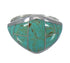 Turquoise Sterling Silver Southwestern Ring Size 4-1/2 AX92909