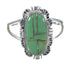 Turquoise Inlay Jewelry Genuine Sterling Silver Ring Size 4-3/4 AX92958
