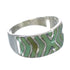 Sterling Silver Turquoise Southwestern Ring Size 8-1/2 AX93078