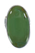 Sterling Silver Turquoise Ring Size 4-1/2 AX92637