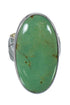 Turquoise Sterling Silver Ring Size 6-1/2 AX92694