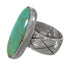 Turquoise Southwestern Jewelry Sterling Silver Ring Size 5-1/2 AX92704