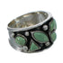 Southwestern Authentic Sterling Silver And Turquoise Ring Size 5-1/2 YX90753