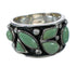Southwest Turquoise Silver Ring Size 5-3/4 YX90754