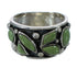 Southwest Turquoise And Genuine Sterling Silver Ring Size 5 YX90767