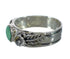 Southwest Genuine Sterling Silver Turquoise Flower Ring Size 8-1/2 YX91624
