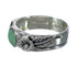 Turquoise Genuine Sterling Silver Southwestern Flower Ring Size 7-1/4 YX91693