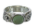 Sterling Silver Turquoise Southwestern Flower Ring Size 5-1/4 YX91707