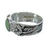 Sterling Silver Turquoise Southwestern Flower Ring Size 5-1/4 YX91707