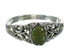 Turquoise And Genuine Sterling Silver Southwestern Ring Size 4-3/4 YX91755