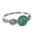 Sterling Silver Turquoise Southwestern Flower Ring Size 5 YX90831