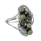 Authentic Sterling Silver Turquoise Jewelry Ring Size 8 FX91885