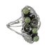 Authentic Sterling Silver Turquoise Jewelry Ring Size 8 FX91885
