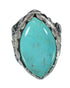 Sterling Silver Turquoise Southwest Ring Size 5-1/4 FX93400