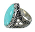 Sterling Silver Turquoise Southwest Ring Size 5-1/4 FX93400