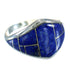 Lapis Genuine Sterling Silver Southwestern Ring Size 5-3/4 YX87735