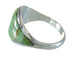 Turquoise Genuine Sterling Silver Southwestern Ring Size 7-1/2 AX88514