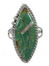 Sterling Silver Opal And Turquoise Southwest Ring Size 5-1/2 YX88821