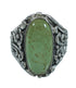 Sterling Silver Turquoise Flower Southwest Jewelry Ring Size 8-1/2 RX87284