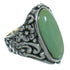 Genuine Sterling Silver Flower Turquoise Ring Size 5 RX87296