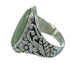 Sterling Silver Turquoise Southwestern Flower Ring Size 8 RX87413