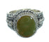 Turquoise Authentic Sterling Silver Southwestern Ring Size 7-1/4 RX87457