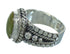 Turquoise Authentic Sterling Silver Southwestern Ring Size 7-1/4 RX87457