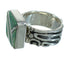 Turquoise Silver Southwest Jewelry Ring Size 8 AX89359