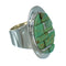 Turquoise Authentic Sterling Silver Southwest Ring Size 8 AX89391