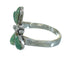 Genuine Sterling Silver Turquoise Inlay Dragonfly Ring Size 6-1/4 RX88147