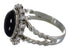 Sterling Silver Jet Southwest Jewelry Ring Size 8-1/2 RX88319