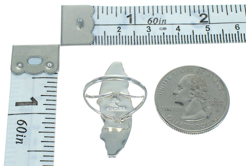 Turquoise Sterling Silver Jewelry Ring Size 7-1/2 AX90461