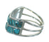 Sterling Silver Turquoise Jewelry Ring Size 4-3/4 FX91651