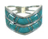 Sterling Silver Turquoise Ring Size 5-1/4 FX91667