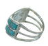 Sterling Silver Turquoise Ring Size 5-1/4 FX91667