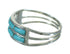 Sterling Silver Turquoise Jewelry Ring Size 6-1/2 FX91623