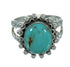 Turquoise Silver Southwest Ring Size 5-3/4 QX86021