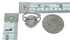 Turquoise Southwestern Silver Ring Size 8-3/4 QX86035