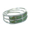 Turquoise And Opal Silver Southwest Jewelry Ring Size 6-1/2 AX89977