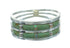 Turquoise And Opal Sterling Silver Jewelry Ring Size 7-1/2 AX89979