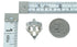 Southwestern Magenta Turquoise Silver Ring Size 8-1/4 YX89779