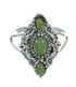 Southwest Turquoise And Genuine Sterling Silver Ring Size 6-3/4 YX86677