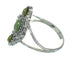 Southwest Turquoise And Genuine Sterling Silver Ring Size 6-3/4 YX86677