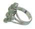 Silver And Turquoise Southwestern Ring Size 7-1/4 YX86881