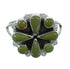 Turquoise Southwest Genuine Sterling Silver Ring Size 6-1/2 YX86991