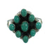 Sterling Silver Southwestern Turquoise Ring Size 6-1/2 YX87164