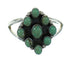 Turquoise And Silver Jewelry Ring Size 7 YX87198