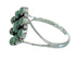 Turquoise And Silver Jewelry Ring Size 7 YX87198