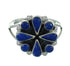 Lapis Authentic Sterling Silver Jewelry Southwestern Ring Size 6-1/2 AX89757