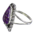 Southwest Magenta Turquoise Sterling Silver Jewelry Ring Size 7-3/4 FX92336